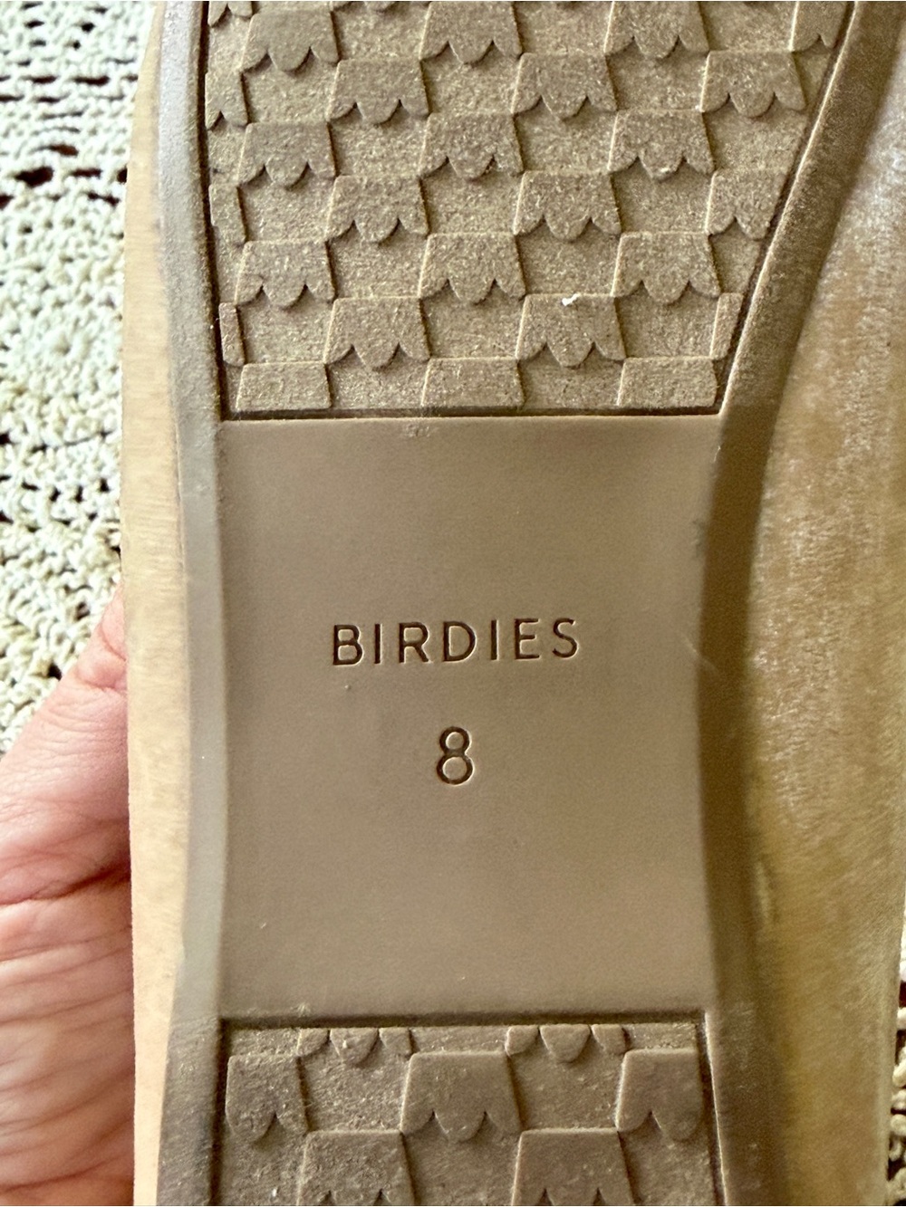 Birdies Blush Velvet Pointed-Toe Ballet Flats - Picture 8 of 8